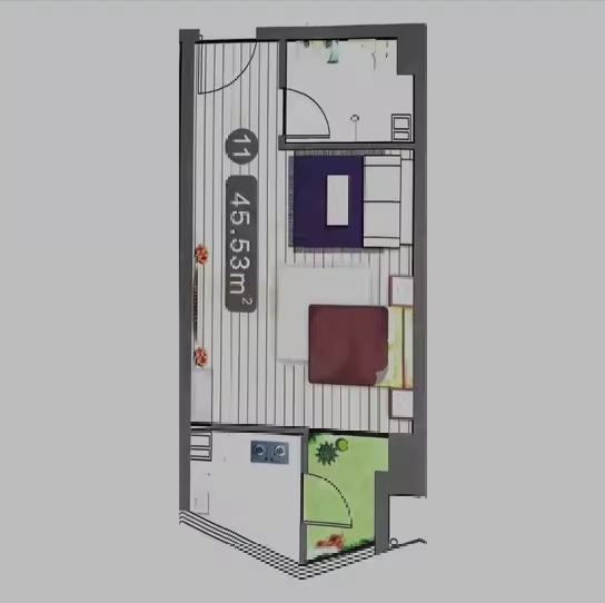 宝宝也是有房子的人了